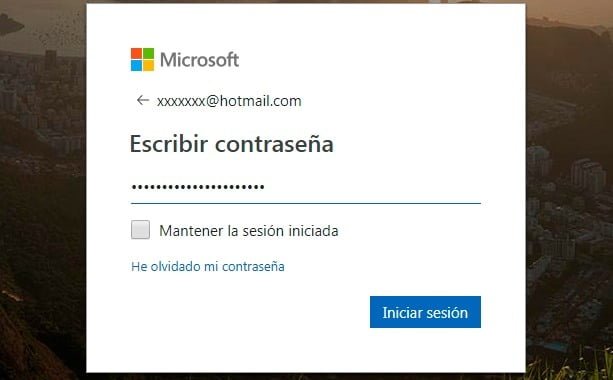 mantener sesion abierta hotmail