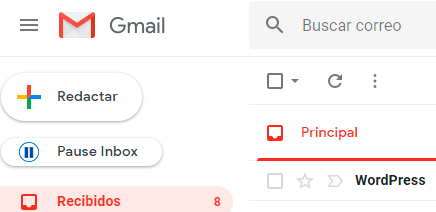 pause inbox gmail